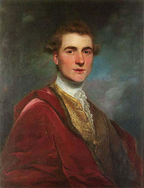 Sir Joshua Reynolds Portrait of Charles Hamilton, 8th Earl of Haddington oil painting image